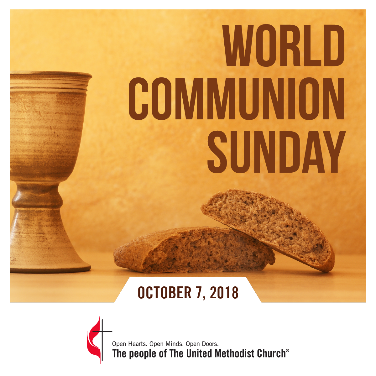World Communion Sunday Church Butler Done for you social media for