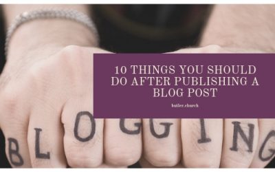 Lunch and Learn // Episode 33 10 Things You Should Do AFTER Publishing A Blog Post