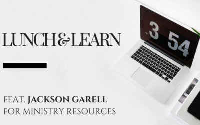 Lunch & Learn // Kenny Jahng Interviews Jackson Garrell of For Ministry Resources