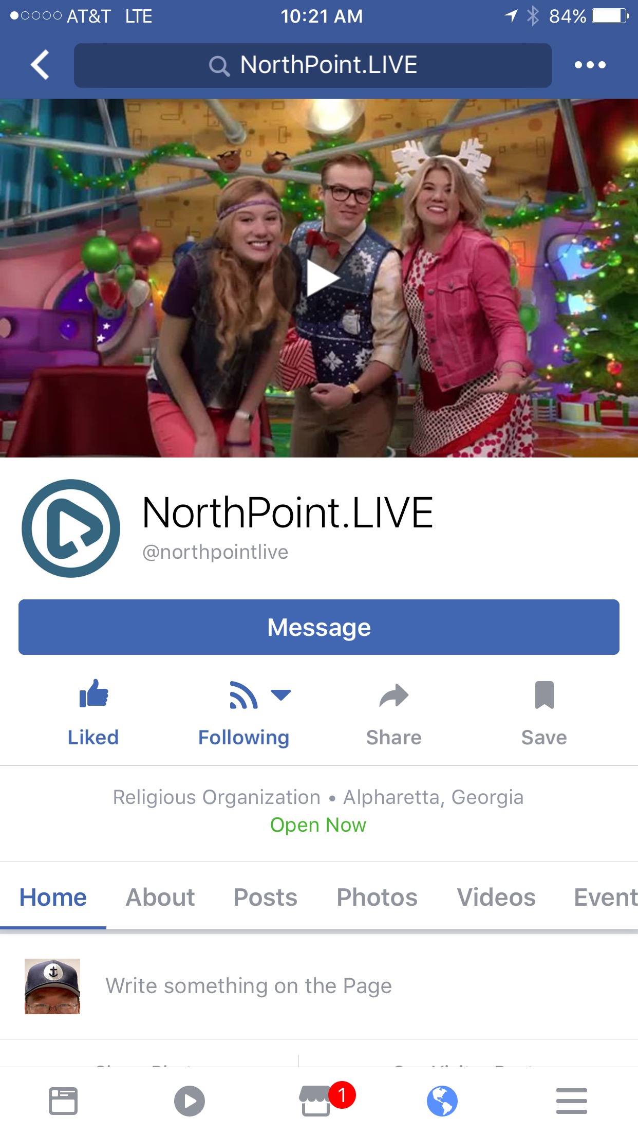Facebook Video Cover Option